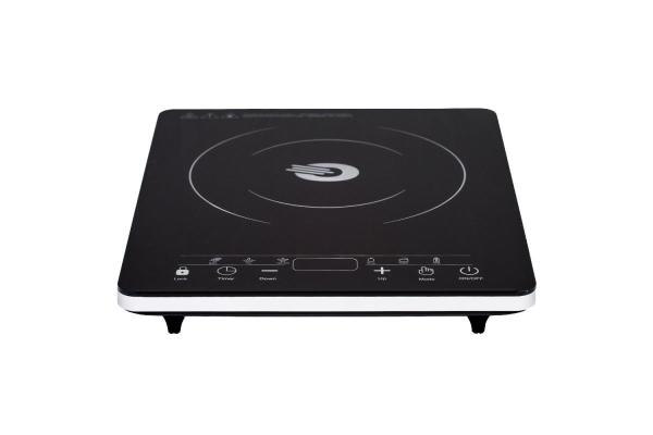 Orava VP-22i indukční varná deska,  2000 W,  9 volitelných stupňů,  LED displej,  50 dB,  časovač,  digitální ovládání,  černá2