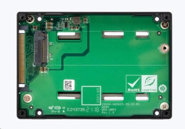 QNAP QDA-UMP4 diskový adaptér 1x M.2 NVMe SSD do U.2 PCIe SSD0