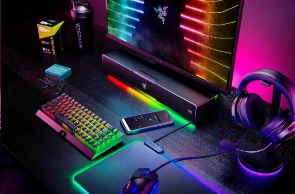 RAZER reproduktor Leviathan V2,  Soundbar with Subwoofer,  RGB10