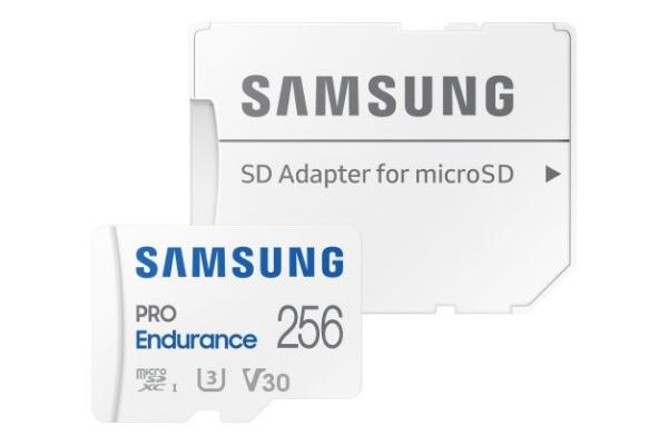Karta Samsung micro SDXC 256GB PRO Endurance + SD adaptér1