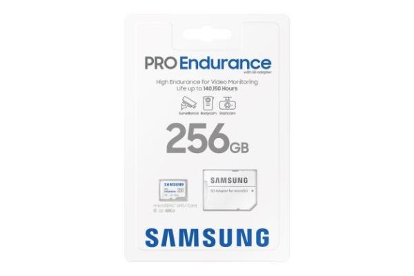 Karta Samsung micro SDXC 256GB PRO Endurance + SD adaptér2