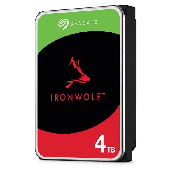 SEAGATE HDD 4TB IRONWOLF (NAS),  3.5",  SATAIII,  5400 RPM,  Cache 256MB0