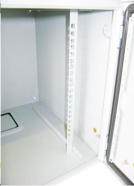 XtendLan 19" venkovní vodotěsný rozvaděč 8U 600x450,  krytí IP55,  nosnost 65kg,  šedý5
