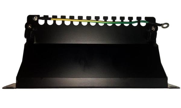 10" Patch panel XtendLan 12port,  STP,  Cat6,  krone,  černý1