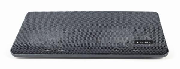 Stojan na notebook GEMBIRD NBS-2F15-05,  pre notebooky do 15, 6",  LED,  čierny4