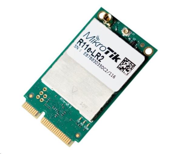 MikroTik R11e-LR2,  LoRa miniPCI-e card,  2, 4 GHz frequency