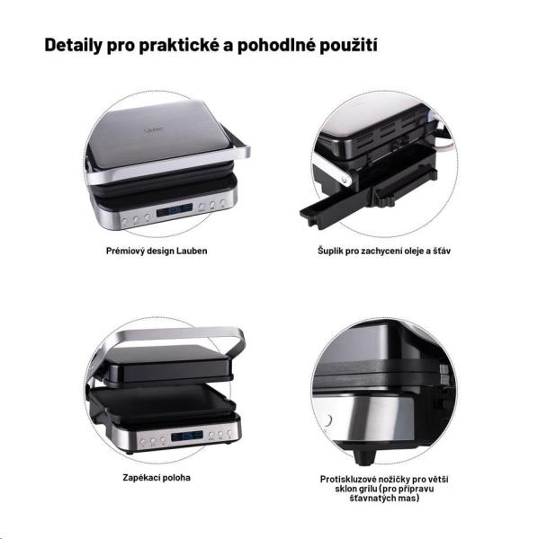 Lauben Contact Grill Deluxe 2000ST2