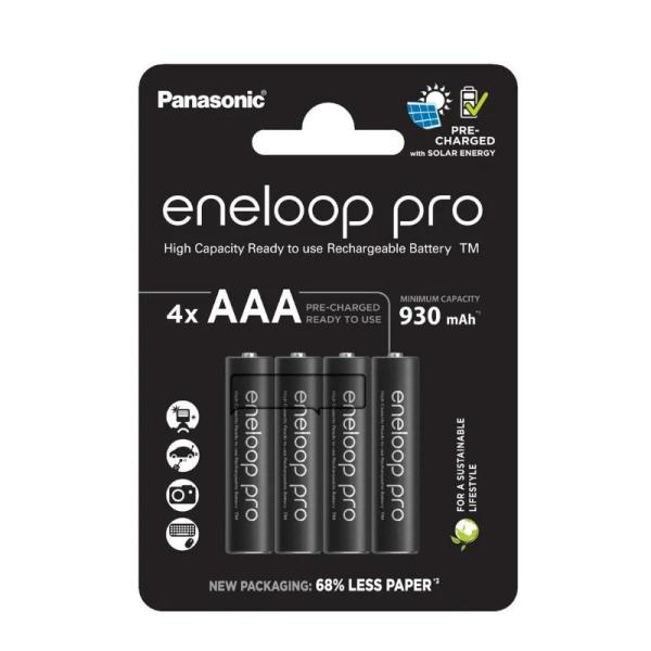 PANASONIC Eneloop pro Recharged AAA /  930mAh (Blistr 4ks)