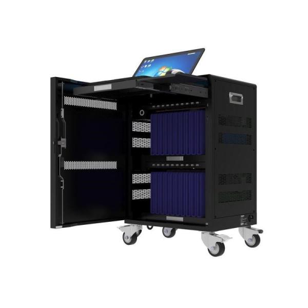 PORT nabíjecí skříňka pro 20 tabletů + 1 notebook,  černá