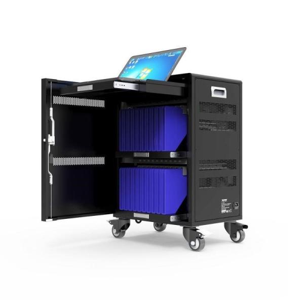 PORT nabíjecí skříňka pro 20 tabletů + 1 notebook,  černá1