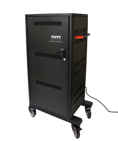 PORT nabíjecí skříňka pro 30 tabletů,  černá1