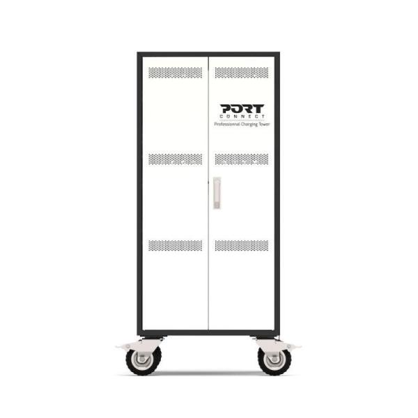 PORT nabíjecí skříňka pro 30 notebooků + 1 Rack U19",  černá-béžová