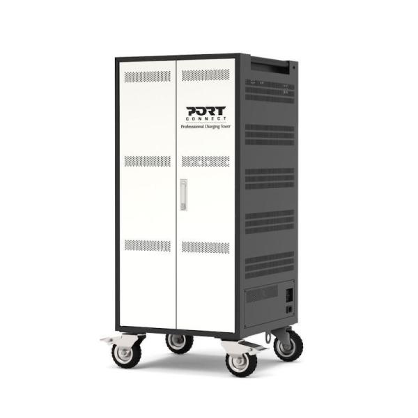 PORT nabíjecí skříňka pro 30 notebooků + 1 Rack U19",  černá-béžová1
