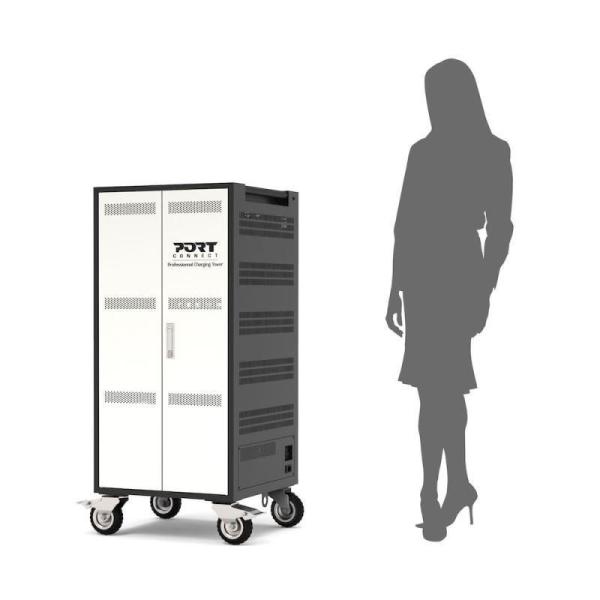 PORT nabíjecí skříňka pro 30 notebooků + 1 Rack U19",  černá-béžová7