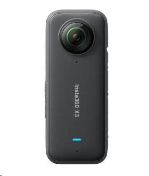 Insta360 X3 akční kamera,  5.7K /  4K,  až 60 fps,  6osý gyroskop,  360° záběr,  Active HDR,  vodotěsná1