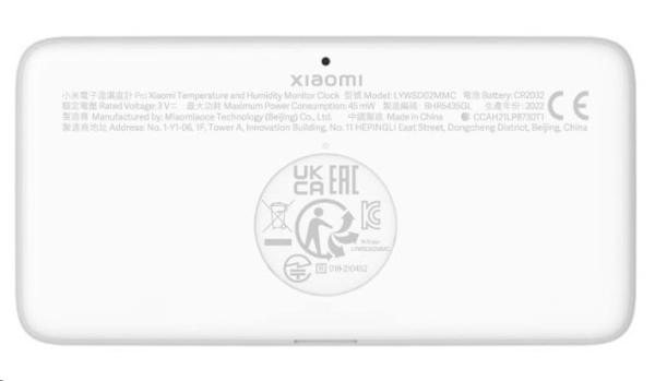 Xiaomi Temperature and Humidity Monitor Clock4