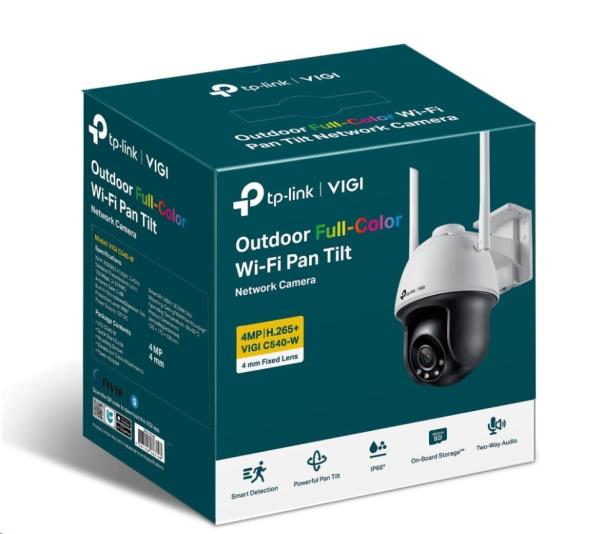 TP-Link VIGI C540-W(4mm),  4MP,  PTZ,  IR 30m,  WIFI,  Micro SD card1