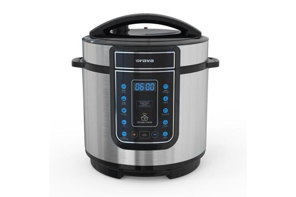Orava MH-04 multifunkční tlakový hrnec 9 v 1,  1000 W,  6 l,  9 programů,  udržování teploty,  časovač,  automatické vypnutí