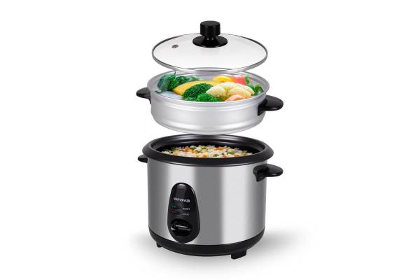 Orava MH-05 multifunkční hrnec,  500 W,  1.5 l,  udržování teploty,  automatické vypnutí,  černá /  stříbrná1