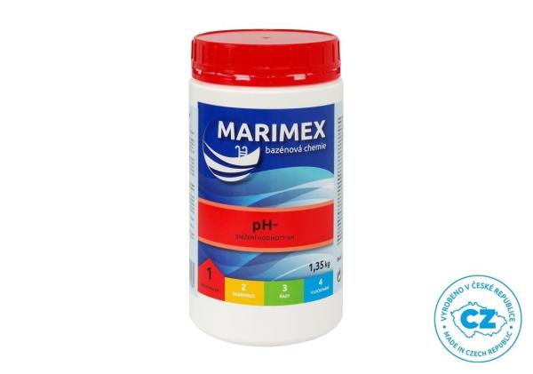Marimex pH- 1, 35 kg - bazénová chemie - REGULACE PH