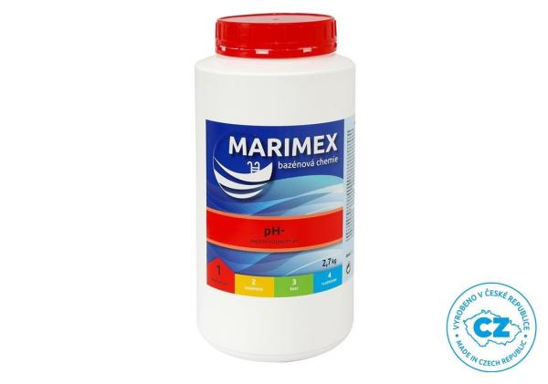 Marimex pH- 2, 7 kg - přípravek ke snížení hodnoty pH ve vodě