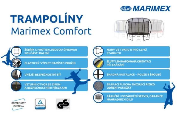 Trampolína Marimex Comfort 366 cm 20212