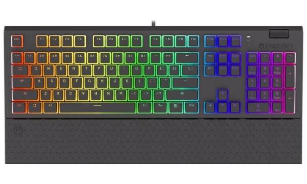 Endorfy Omnis Pudding Blue/ Drôtové USB-A/ US layout/ Čierna