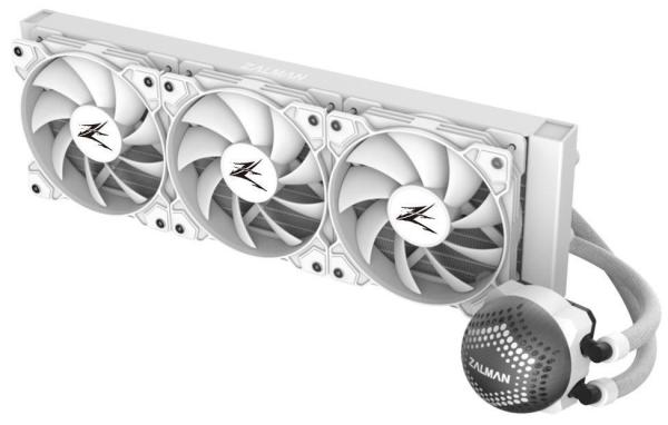 Zalman vodní chladič CPU ALPHA36 White /  3 x 120 mm /  PWM /  ARGB /  bílá1