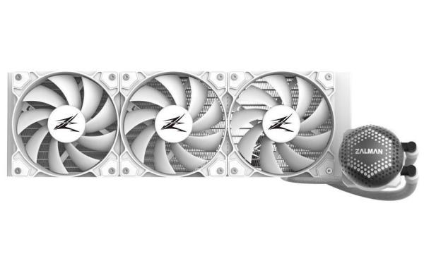 Zalman vodní chladič CPU ALPHA36 White /  3 x 120 mm /  PWM /  ARGB /  bílá2