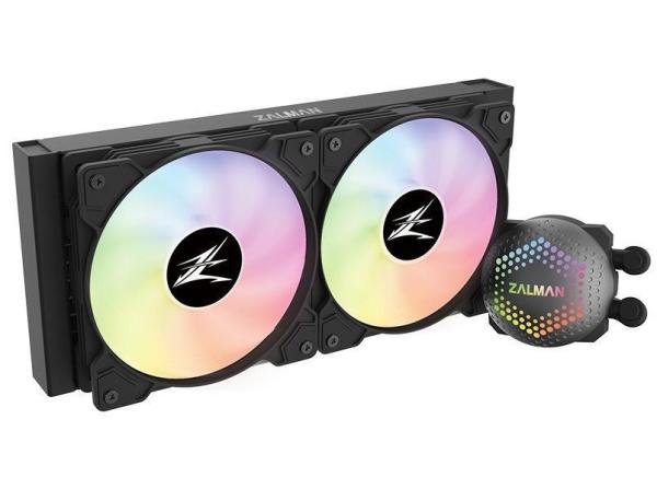 Zalman vodní chladič CPU ALPHA24 Black /  2 x 120 mm /  PWM /  ARG /  černá