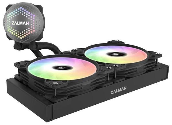 Zalman vodní chladič CPU ALPHA24 Black /  2 x 120 mm /  PWM /  ARG /  černá0