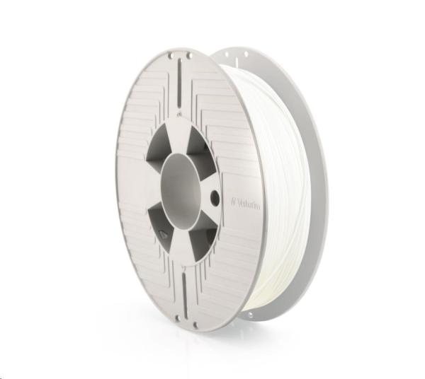 VERBATIM 3D Printer Filament TEFABLOC TPE 2, 85mm,  71m,  500g white