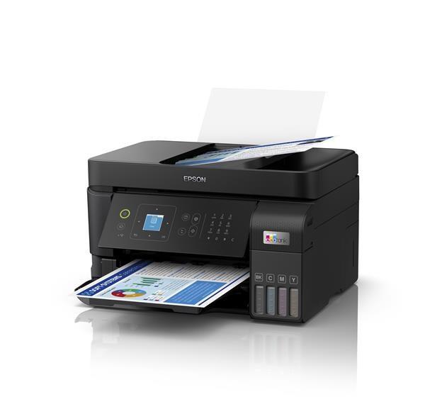 EPSON tiskárna ink EcoTank L5590,  4v1,  A4,  1200x4800dpi,  33ppm,  USB,  LAN,  Wi-Fi, Záruka 5 let  po registraci zdarma5