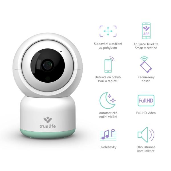 TrueLife NannyCam R3 Smart - digitální video chůvička2