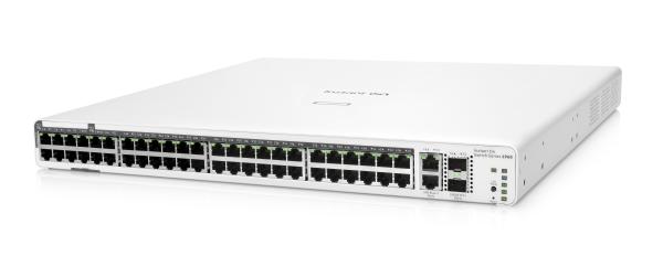 HPE Networking Instant On Switch 40p Gigabit CL4 8p Gigabit CL6 PoE 2p 10GBT 2p SFP+ 600W 1960 (JL809A)1