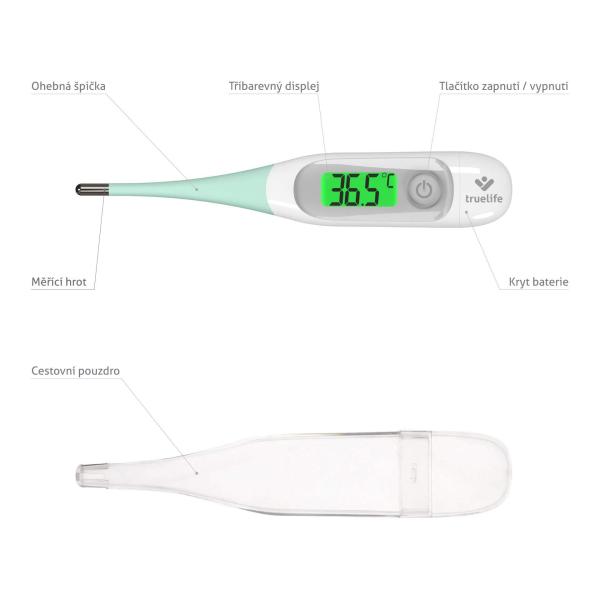 TrueLife Care T3 - kontaktní teploměr5