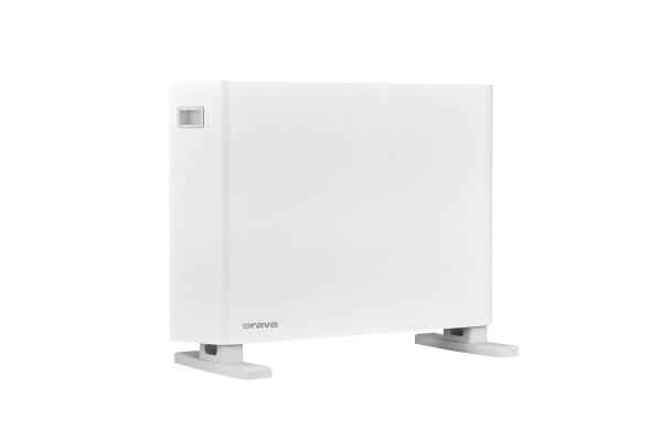 Orava EK-2007 elektrický horkovzdušný konvektor,  1250-2000 W,  52 dB,  20-25 m2,  termostat,  4 úrovně výkonu,  bílá2