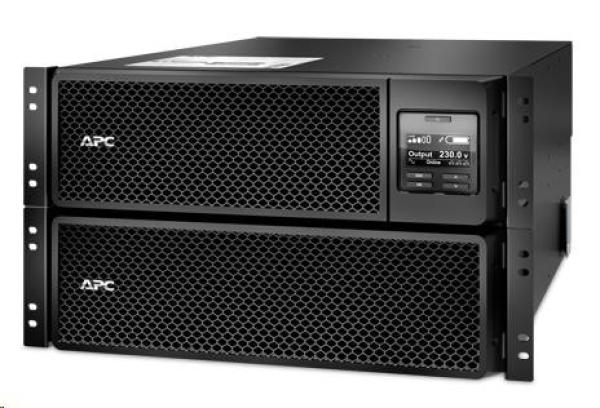 APC Smart-UPS SRT 10000VA RM 230V,  On-Line,  6U,  Rack Mount (10000W)