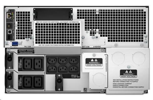APC Smart-UPS SRT 10000VA RM 230V,  On-Line,  6U,  Rack Mount (10000W)1
