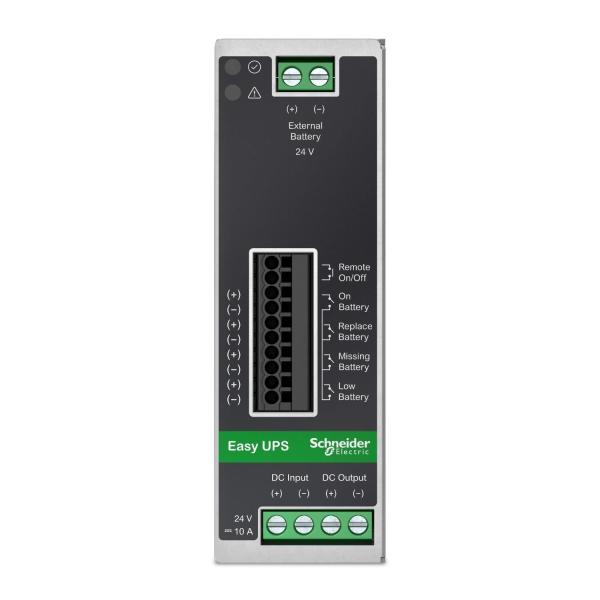 APC Easy UPS Din Rail Mount Switch Power Supply Battery Back Up 24V DC 10 A,  240W1