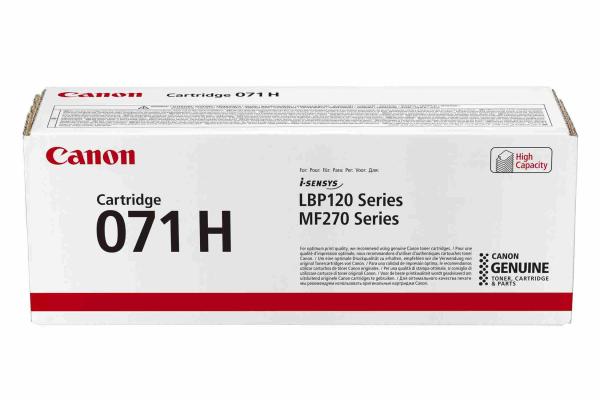 Canon TONER CRG 071H BK černý pro MF275dw,  MF272dw,  LBP122dw (2 500 str.)