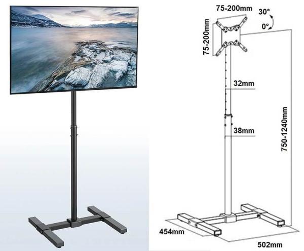 Stojan na Tv monitor Fiber Mounts FM11
4