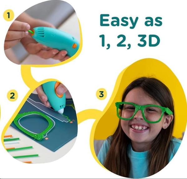 3Doodler 3D Pero Start+ a 72 náplní + 12 šablon2