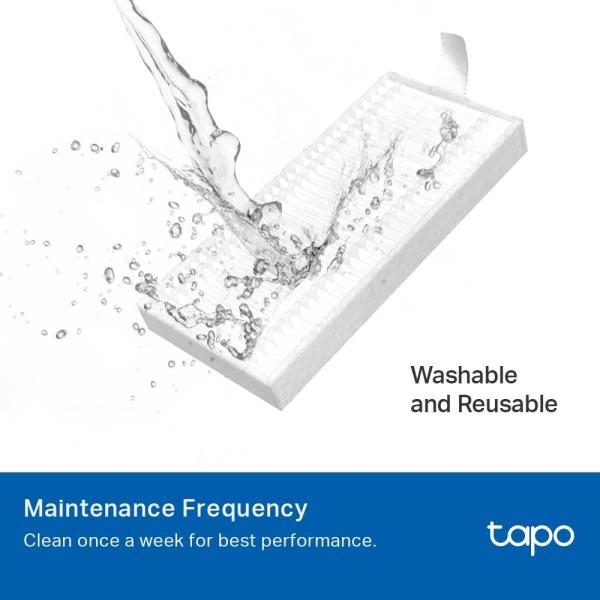 TP-Link Tapo RVA100 sada dílů (1x kartáč, 2x boční kartáč, 2x HEPA filtr) pro Tapo RV30 plus,  RV30,  RV10 plus,  RV103