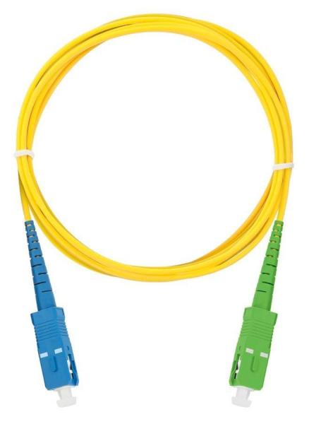 XtendLan simplexní patch kabel SM 9/ 125,  OS2,  SC-SC(APC),  LS0H,  10m