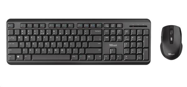 TRUST set klávesnica + myš ODY,  bezdrôtový,  USB,  US1