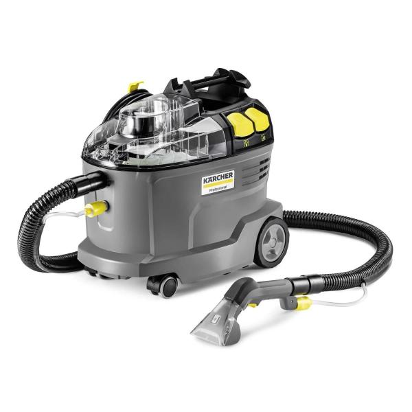 Karcher Puzzi 8/ 1 C čistič čalounění,  1200 W,  vyjímatelná nádoba,  1 l/ min,  1 bar,  vyjímatelná nádoba 2v1