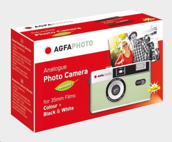 AgfaPhoto REUSABLE CAMERA 35MM GREEN1