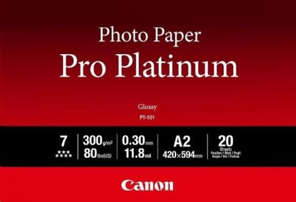 Canon fotopapír Premium Fine Art Smooth,  FA-SM2,  matný,  A2,  310 g/ m,  20 ks