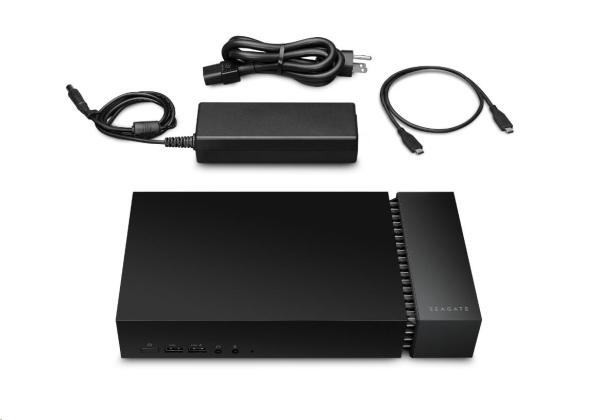 SEAGATE Dokovací stanice FIRECUDA GAMING DOC,  Thunderbolt 3,  s rozšiřitelným NVMe + 4TB HDD